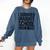 I Survived Graduate School Class Of 2018 Graduation Comfort Colors Sweatshirt Denim