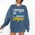 i Survived My Husbands Bachelors Degree Graduation Gifts Comfort Colors Sweatshirt Denim
