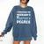 i Survived My Husbands Masters Degree College Graduation Comfort Colors Sweatshirt Denim