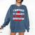 I Survived My Husband's PHD Dissertation Graduation Comfort Colors Sweatshirt Denim