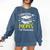 i Survived My Mom's EdD Dissertation Graduation Mom EdD Comfort Colors Sweatshirt Denim