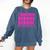 I Survived Nursing School Class Of 2018 Graduation Shirt Comfort Colors Sweatshirt Denim