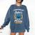 I Survived My Sister's Nursing Degree Graduation Comfort Colors Sweatshirt Denim