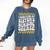 i Survived My Sisters Nursing Degree School Graduation Party Comfort Colors Sweatshirt Denim