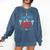 I Survived My Sister'S Nursing Degree Sis Nurse Graduation Comfort Colors Sweatshirt Denim