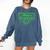 Swimming Senior Night Swim Senior 2026 Graduation 32 Comfort Colors Sweatshirt Denim