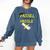 Tassel Worth The Hassle 2018 Graduation Quote Ylw Comfort Colors Sweatshirt Denim