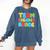 Team Second Grade Shirt 2nd Grade Back To School Graduation Comfort Colors Sweatshirt Denim