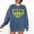 Tennis Senior Night Tennis Senior 2025 Graduation 20 Comfort Colors Sweatshirt Denim