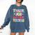 Thank You 1st Grade Teachers Graduation Last Day Of School Comfort Colors Sweatshirt Denim