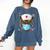 Tiger Nurse RN ER Nursing School Graduation Comfort Colors Sweatshirt Denim