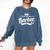 Trust Me I'm A Barber School Graduation Barbershop Cool Comfort Colors Sweatshirt Denim