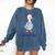 Trust Me I'm a Ducktor Doctor Sayings Graduation Comfort Colors Sweatshirt Denim