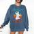 Trust Me I'Ve Got A Communications Degree College Graduation Comfort Colors Sweatshirt Denim