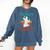 Trust Me I'Ve Got A Counseling Degree College Graduation Comfort Colors Sweatshirt Denim
