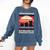 Unique Art For Introverted Cat Fans -Adults Cat Humorous Introvert Small Comfort Colors Sweatshirt Denim
