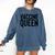 Vaccine Queen Nursing Graduation Shirt Comfort Colors Sweatshirt Denim