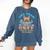 Vet Tech Veterinary Technician Graduation Ruff Idea Comfort Colors Sweatshirt Denim