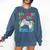 VIDEO GAMER Graduation Student Teacher Last Day School Kids Comfort Colors Sweatshirt Denim