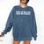 Whew That Was Close Almost Had To Socialize Introvert Humor Comfort Colors Sweatshirt Denim