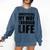 Whispering My Way Through Life Sayings For Introverts Comfort Colors Sweatshirt Denim Whispering My Way Through Life Sayings For Introverts Comfort Colors Sweatshirt Denim