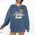 My Wife Phinished PhD Graduation Family Matching Comfort Colors Sweatshirt Denim