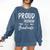 Wife's Graduation Shirt 2018 Proud Husband Of a Graduate Comfort Colors Sweatshirt Denim