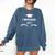 I Winged It Cosmetology Graduation Comfort Colors Sweatshirt Denim
