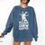 Women's Please Chew Quieter Introvert Quietness Silence Lover Comfort Colors Sweatshirt Denim Women's Please Chew Quieter Introvert Quietness Silence Lover Comfort Colors Sweatshirt Denim