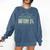 Women's Social Battery 3 Introvert Sarcasm Comfort Colors Sweatshirt Denim Women's Social Battery 3 Introvert Sarcasm Comfort Colors Sweatshirt Denim