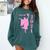 12th Grade Girls Graduation High School Graduation Comfort Colors Sweatshirt Blue Spruce