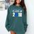 2018 Criminal Justice Graduation Shirt Criminal Justice Comfort Colors Sweatshirt Blue Spruce