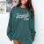2018 Surgical Technologist Graduation Comfort Colors Sweatshirt Blue Spruce
