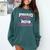 2019 Mom Graduation Comfort Colors Sweatshirt Blue Spruce