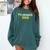 2019 PhinisheD Graduation Ph D College Phinished Comfort Colors Sweatshirt Blue Spruce