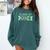 2024 Senior Class Graduation Shirt Graduate Comfort Colors Sweatshirt Blue Spruce