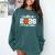 2026 Basketball Player 2026 Graduation Class Of 2026 Comfort Colors Sweatshirt Blue Spruce