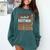 2026 Football Senior Brother Graduation Matching Family Comfort Colors Sweatshirt Blue Spruce