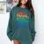 2nd Grade 2021 Graduate Quarantine Second Grade Graduation Comfort Colors Sweatshirt Blue Spruce