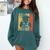 4th Grade Level Complete Gamer Class Of 2023 Graduation Comfort Colors Sweatshirt Blue Spruce