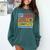 5th Grade Level Complete Shirt Graduation Last Day Of School Comfort Colors Sweatshirt Blue Spruce