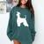 Afghan Hound Graduation Dog Graduate Men Women Kids Comfort Colors Sweatshirt Blue Spruce