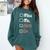 AKA Doctor Medical Worker Appreciation Graduation Comfort Colors Sweatshirt Blue Spruce