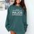 Anthropology Major College Graduation Gift Comfort Colors Sweatshirt Blue Spruce