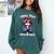 Anti Social Anxiety Mindfulness No Small Talk Introvert Cat Men Women Comfort Colors Sweatshirt Blue Spruce