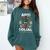 Antisocial Introvert I Like Being Alone Comfort Colors Sweatshirt Blue Spruce