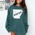 Arkansas Nursing Nurse Graduation Comfort Colors Sweatshirt Blue Spruce