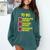 Bachelors Masters Doctorate Degree DR PHD Graduation Comfort Colors Sweatshirt Blue Spruce