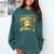 This Badass Has a Masters Degree College Graduation Comfort Colors Sweatshirt Blue Spruce