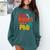 This Badass Has a PhD Doctor Graduation Comfort Colors Sweatshirt Blue Spruce